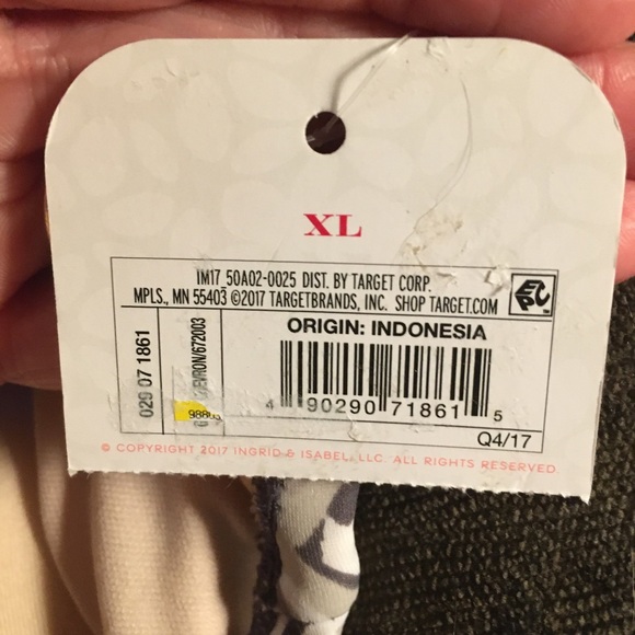 Bandeau One Piece Swimsuit by Ingrid & Isabel XL - Picture 4 of 9